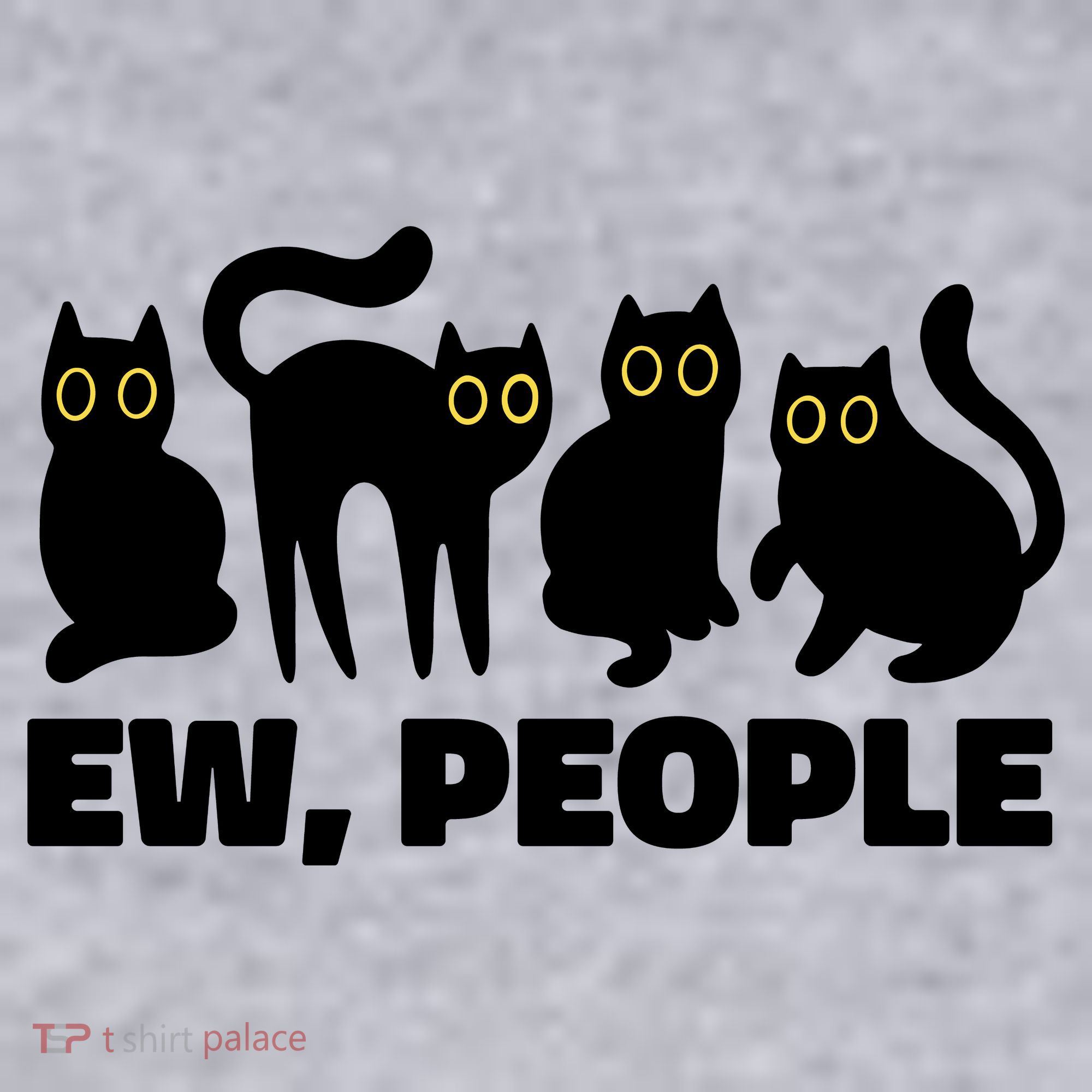 Ew People Funny Cat Lover Women's Sweatshirt