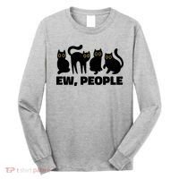 Ew People Funny Cat Lover Long Sleeve Shirt thumb 0