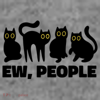 Ew People Funny Cat Lover Women's Tank Top thumb 5