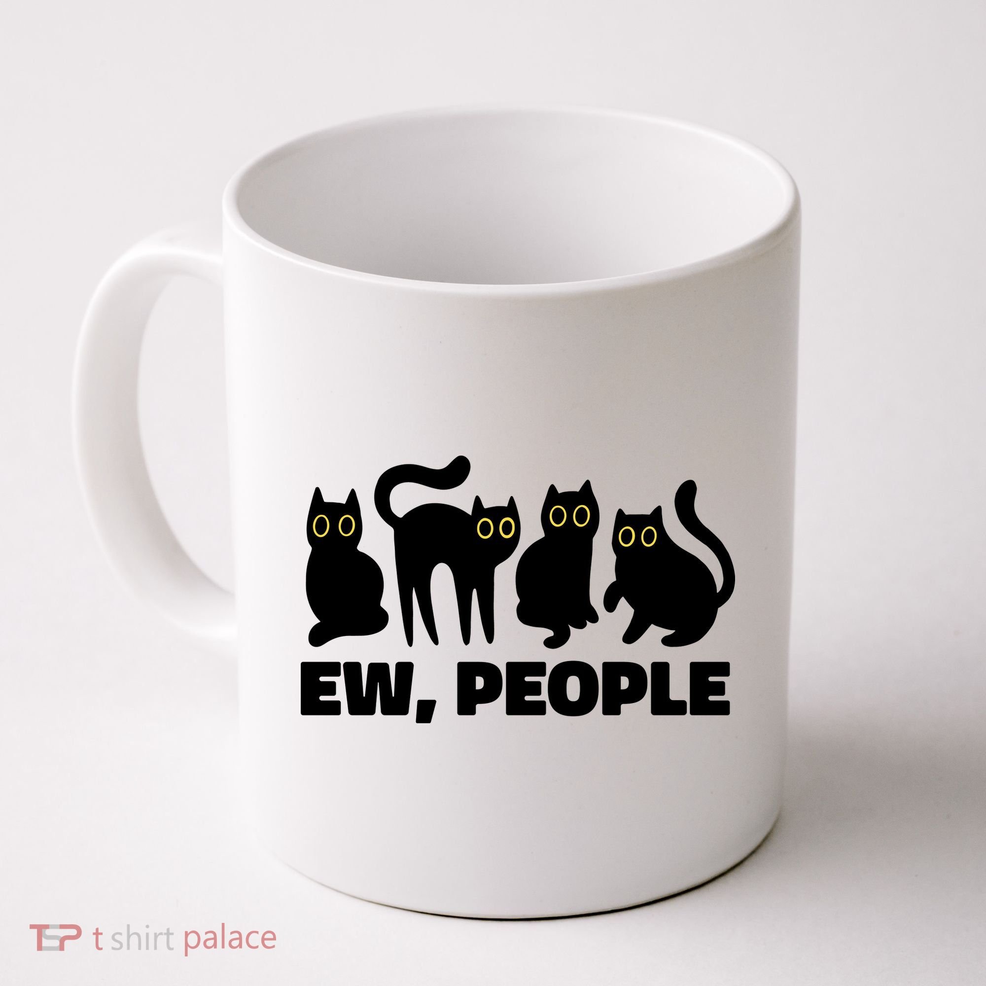 Ew People Funny Cat Lover Coffee Mug