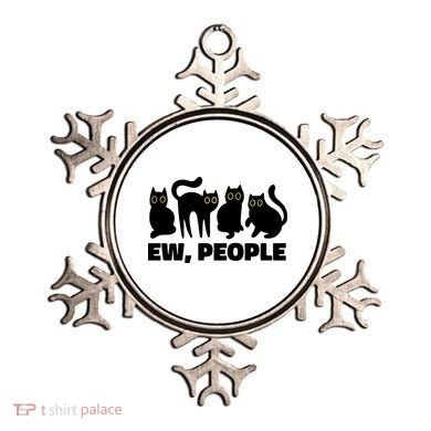 Ew People Funny Cat Lover Ornament