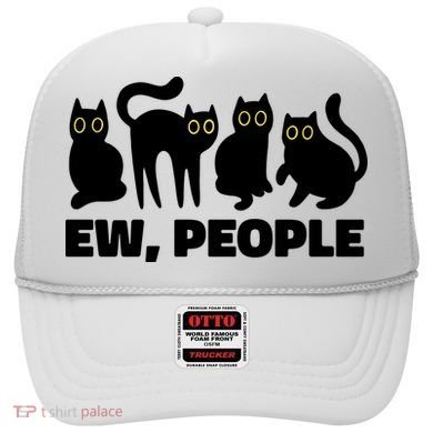 Ew People Funny Cat Lover Hat