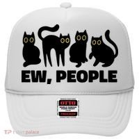 Ew People Funny Cat Lover Hat thumb 0