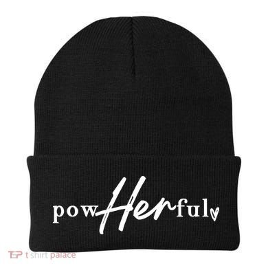 Empowerment Powherful Female Beanie