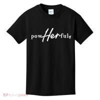 Empowerment Powherful Female Kids T-Shirt thumb 0