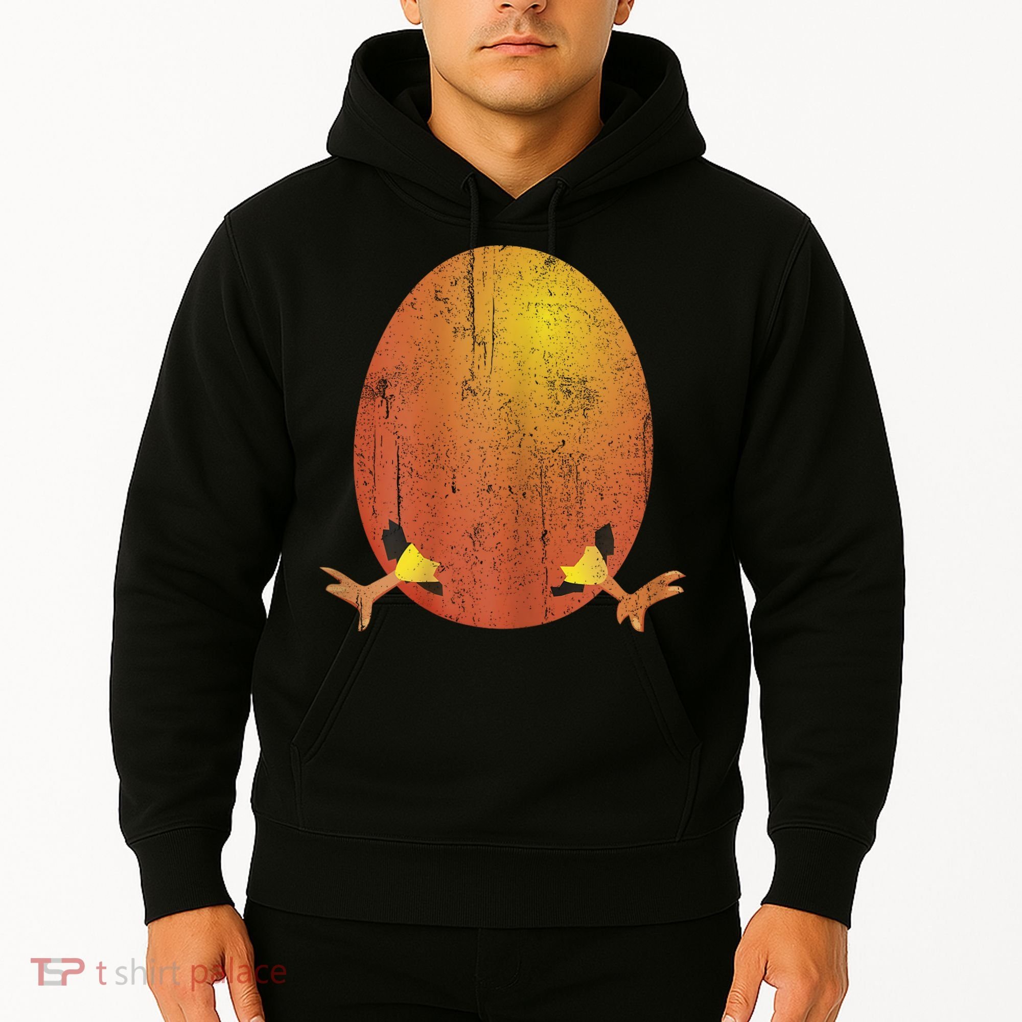 Easter Pregnancy For Expecting Mom Retro Boy Hoodie