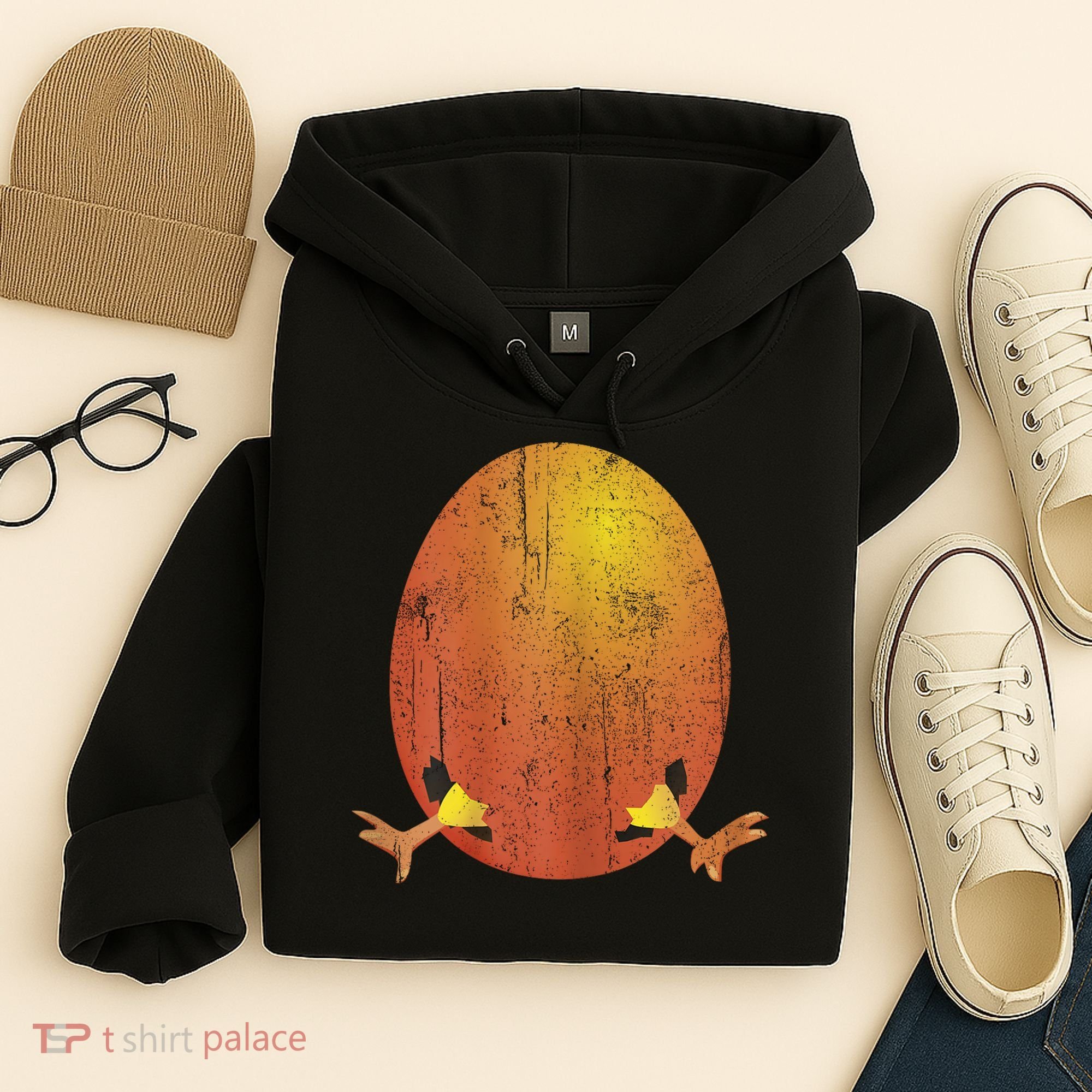 Easter Pregnancy For Expecting Mom Retro Boy Hoodie