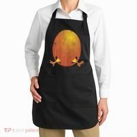 Easter Pregnancy For Expecting Mom Retro Boy Apron thumb 2