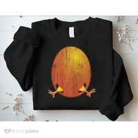 Easter Pregnancy For Expecting Mom Retro Boy Sweatshirt thumb 2
