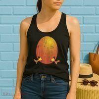 Easter Pregnancy For Expecting Mom Retro Boy Women's Tank Top thumb 2