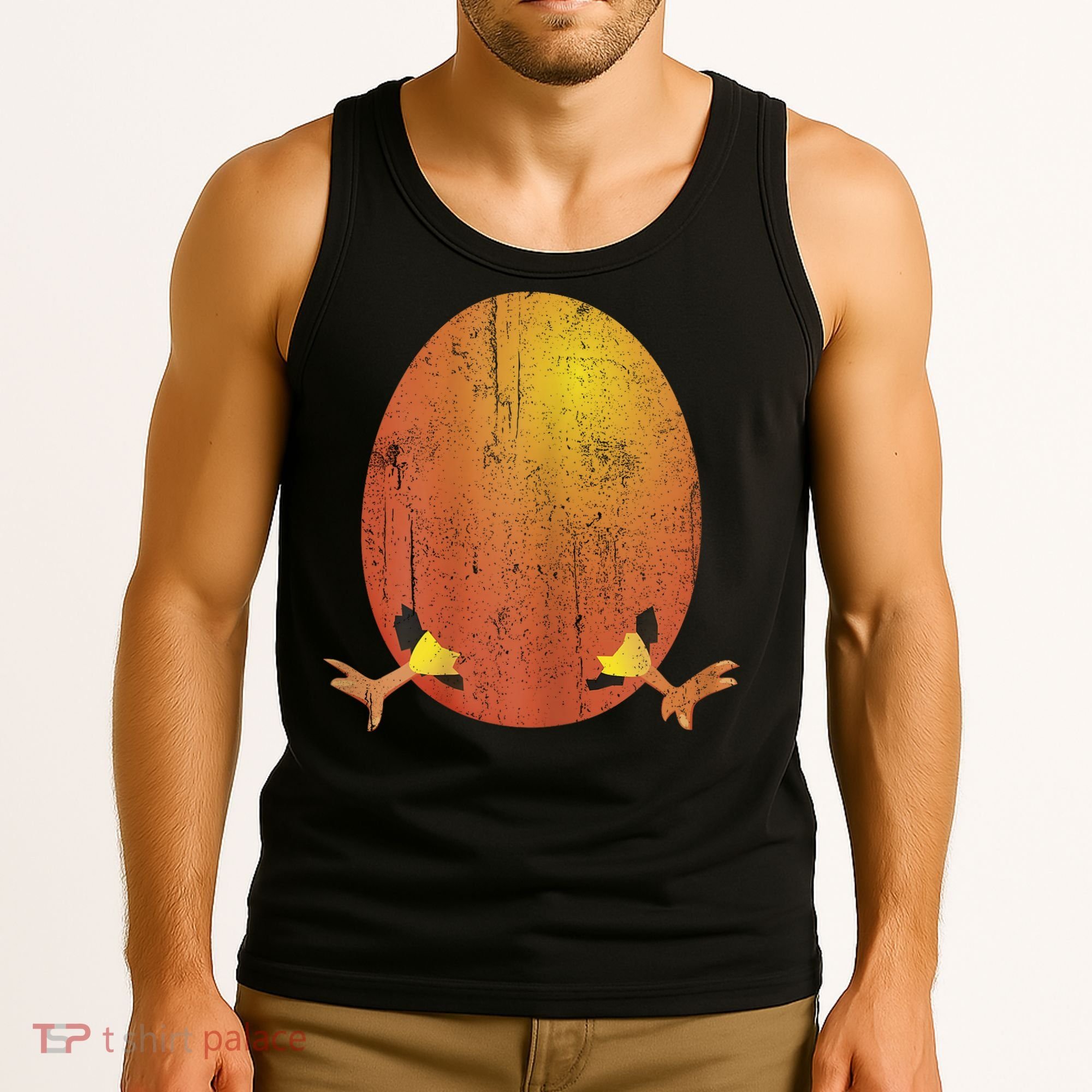 Easter Pregnancy For Expecting Mom Retro Boy Tank Top