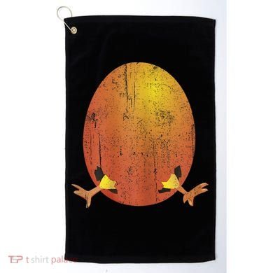 Easter Pregnancy For Expecting Mom Retro Boy Golf Towel