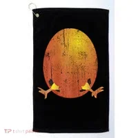 Easter Pregnancy For Expecting Mom Retro Boy Golf Towel thumb 0