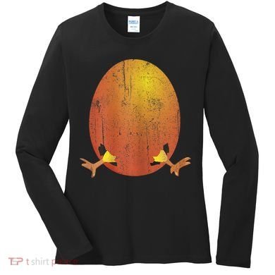 Easter Pregnancy For Expecting Mom Retro Boy Women's Long Sleeve Shirt