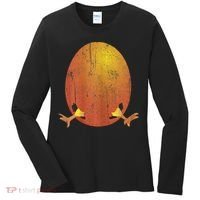 Easter Pregnancy For Expecting Mom Retro Boy Women's Long Sleeve Shirt thumb 0