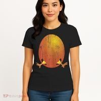 Easter Pregnancy For Expecting Mom Retro Boy Women's T-Shirt thumb 4
