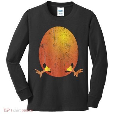 Easter Pregnancy For Expecting Mom Retro Boy Kids Long Sleeve Shirt