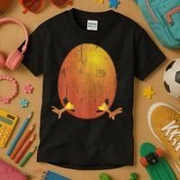 Easter Pregnancy For Expecting Mom Retro Boy Kids T-Shirt thumb 3