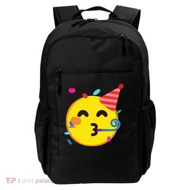 Emoticon Partying Face Birthday Backpack