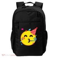 Emoticon Partying Face Birthday Backpack thumb 0