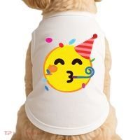 Emoticon Partying Face Birthday Doggie Tank thumb 0