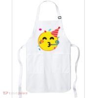 Emoticon Partying Face Birthday Apron thumb 0