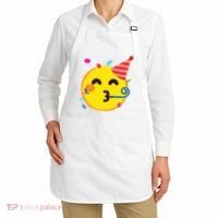 Emoticon Partying Face Birthday Apron thumb 2