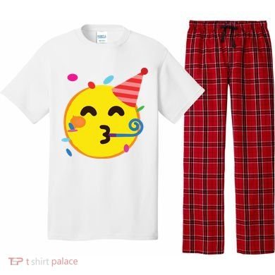 Emoticon Partying Face Birthday Pajama Set