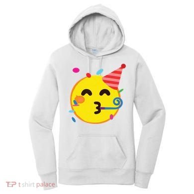 Emoticon Partying Face Birthday Women's Hoodie