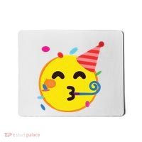 Emoticon Partying Face Birthday Mousepad thumb 0