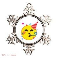 Emoticon Partying Face Birthday Ornament thumb 0
