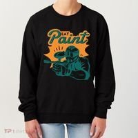 Eat Paint Funny Paintball Women's Sweatshirt thumb 0
