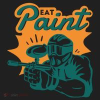 Eat Paint Funny Paintball Women's Sweatshirt thumb 2