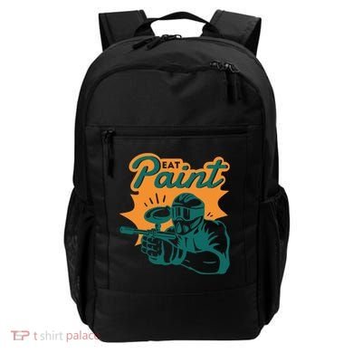 Eat Paint Funny Paintball Backpack