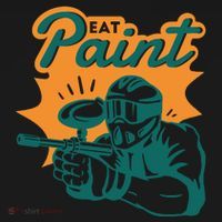 Eat Paint Funny Paintball Backpack thumb 2
