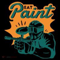 Eat Paint Funny Paintball Coaster thumb 2