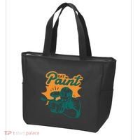 Eat Paint Funny Paintball Tote Bag thumb 3