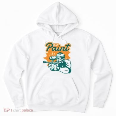 Eat Paint Funny Paintball Hoodie