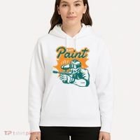 Eat Paint Funny Paintball Hoodie thumb 5