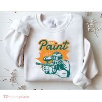 Eat Paint Funny Paintball Sweatshirt thumb 2