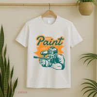 Eat Paint Funny Paintball T-Shirt thumb 2