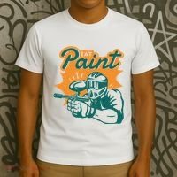 Eat Paint Funny Paintball T-Shirt thumb 3