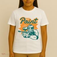 Eat Paint Funny Paintball T-Shirt thumb 4