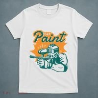 Eat Paint Funny Paintball T-Shirt thumb 5