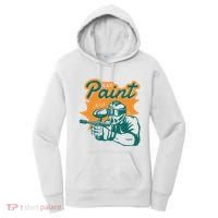 Eat Paint Funny Paintball Women's Hoodie thumb 0