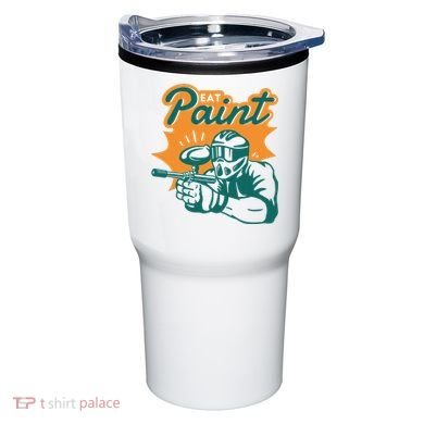 Eat Paint Funny Paintball Tumbler
