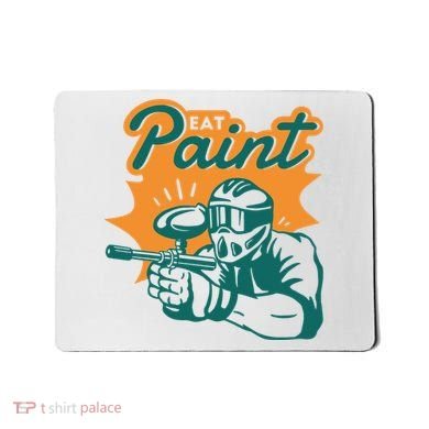 Eat Paint Funny Paintball Mousepad