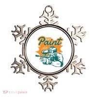 Eat Paint Funny Paintball Ornament thumb 0
