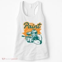 Eat Paint Funny Paintball Women's Tank Top thumb 0