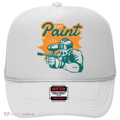 Eat Paint Funny Paintball Hat
